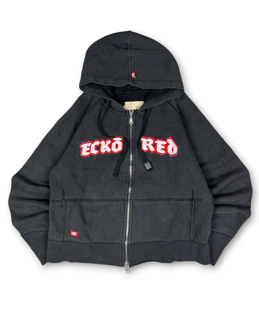 2000's Ecko Red Hip Hop Zip Hoodie Women‘s *rare (S)