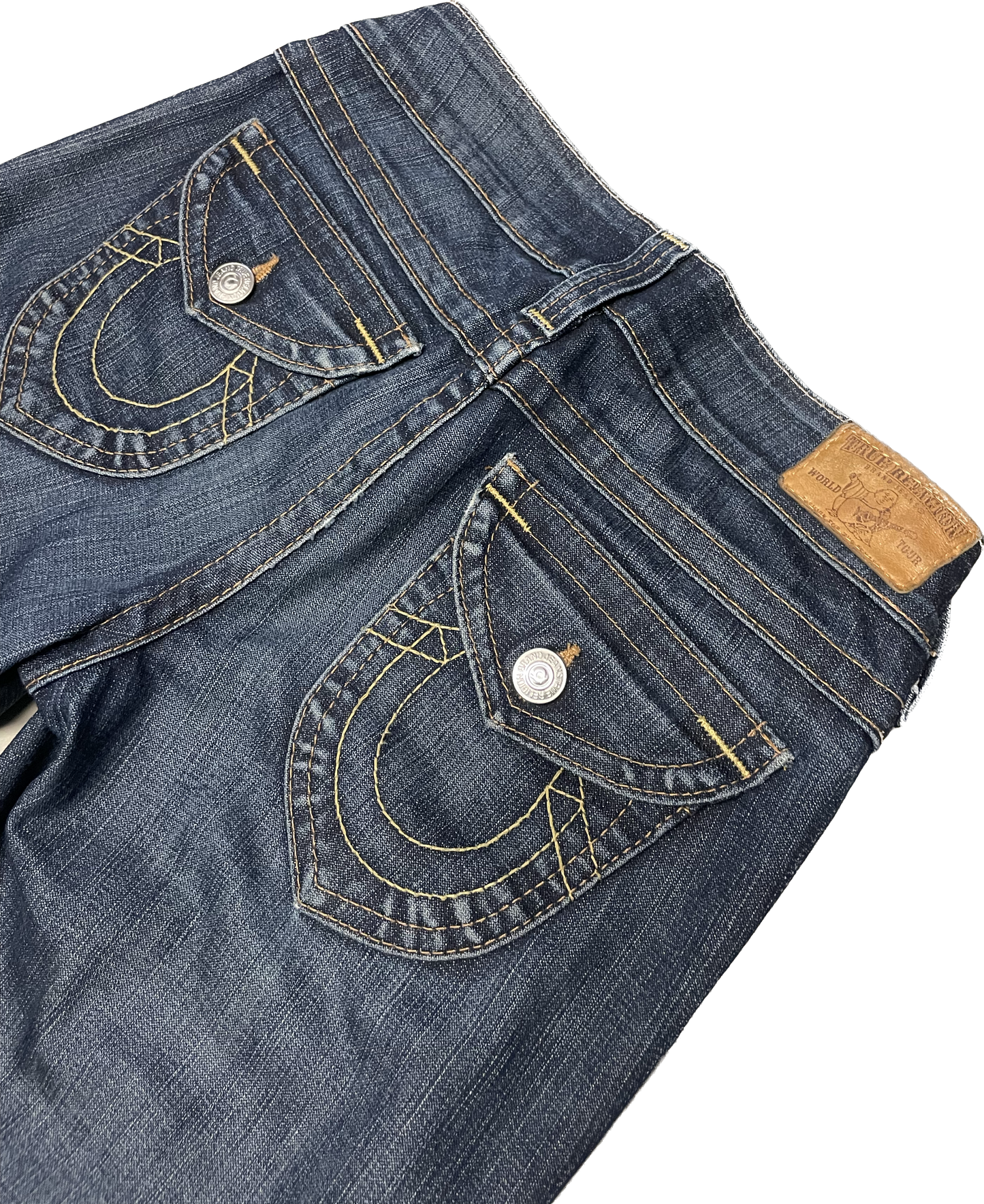 Y2K True Religion 3/4 Jeans women’s (S)