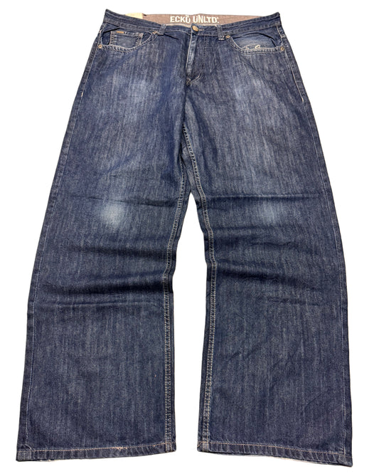 2000‘s Eckō Unltd. Hip Hop Baggy Jeans *selten 38x33
