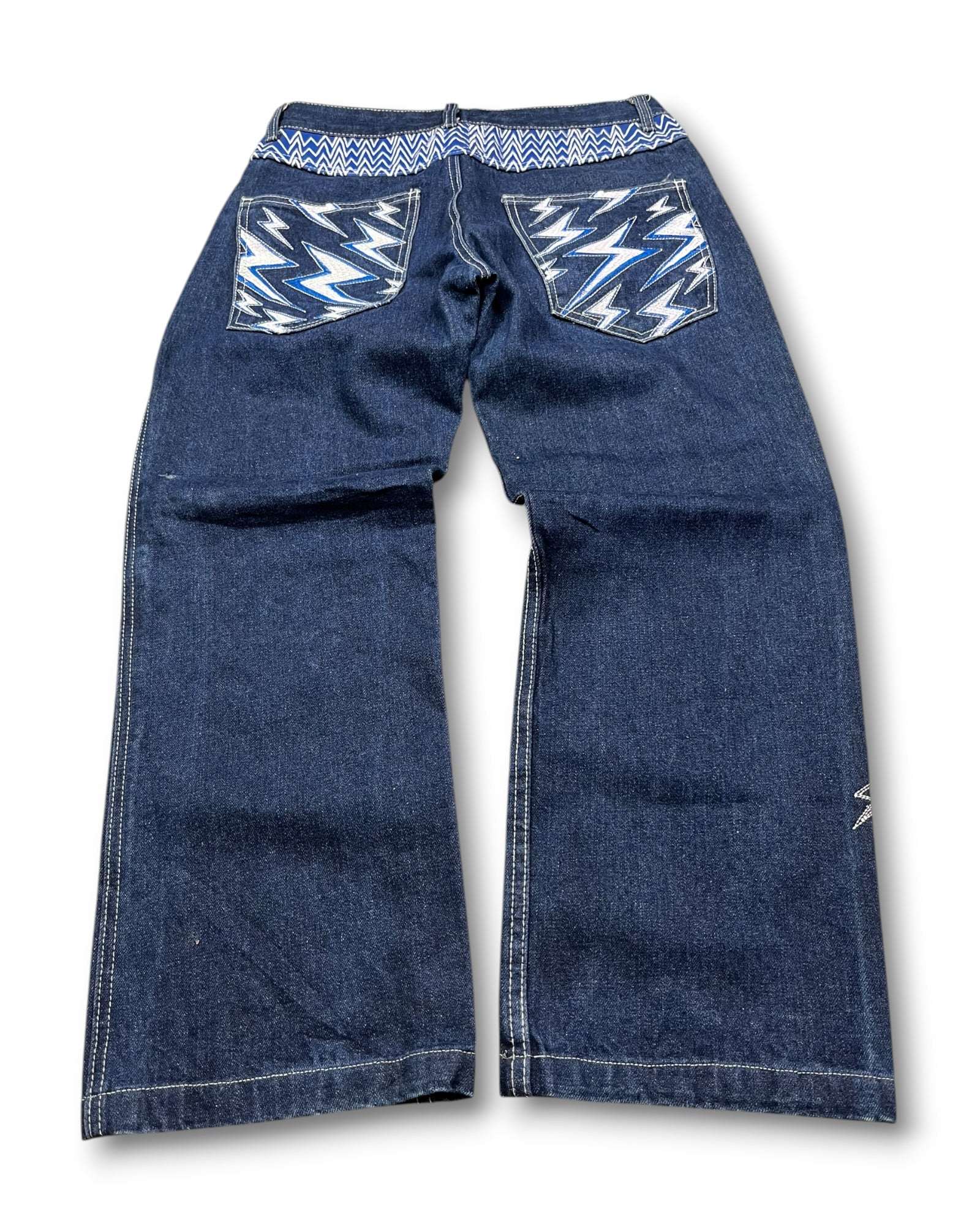 2000's Cock & Bull Baggy Hip Hop Jeans *very rare 32x28 (M)