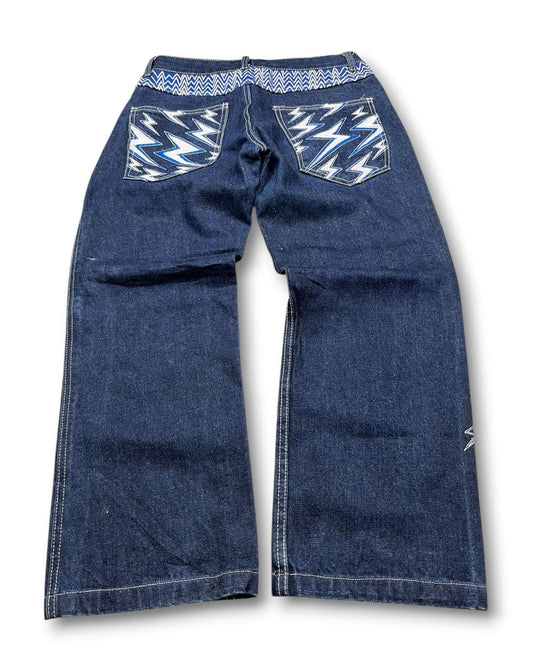 2000's Cock & Bull Baggy Hip Hop Jeans *very rare 32x28 (M)