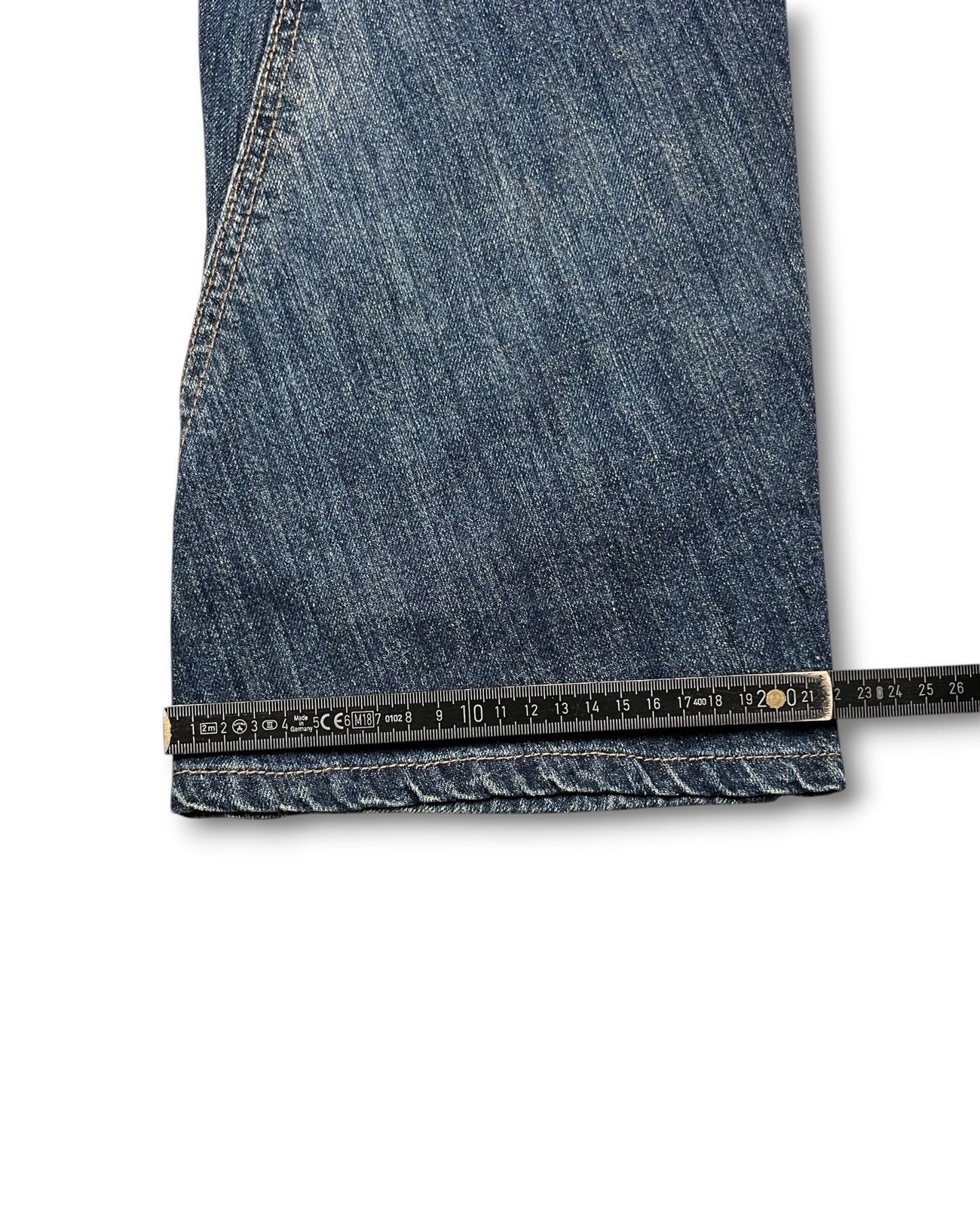 2000's Oni Japanese Baggy/Straight Jeans *rare 32x34 (M)