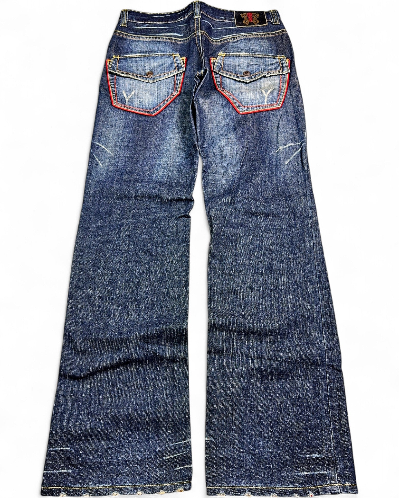 2000's Stockton Japanese Archive Straight/Baggy Jeans *very rare 32x32 (M)