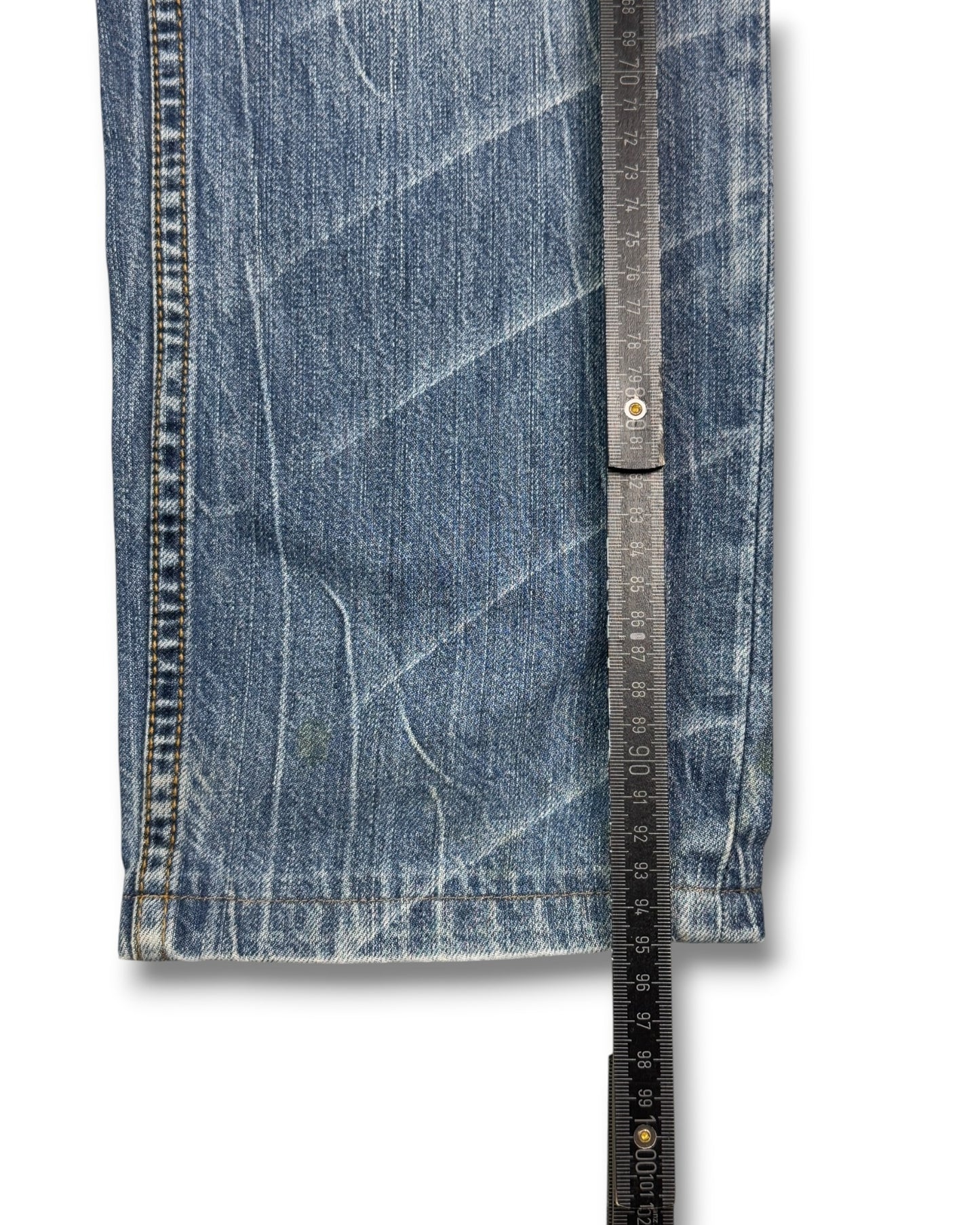 2000's Blue Way Japanese Jeans *very rare 30x28 (M)