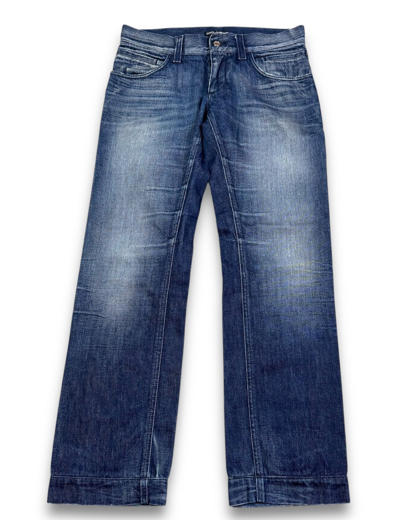 2000's Dolce & Gabbana Straight Jeans *rare 30x30 (M)
