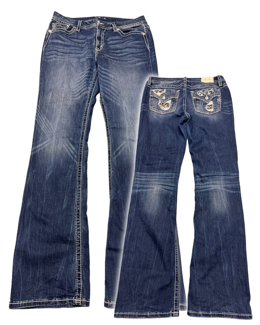 2000‘s Miss Me Flared Jeans Women‘s *selten (XL)