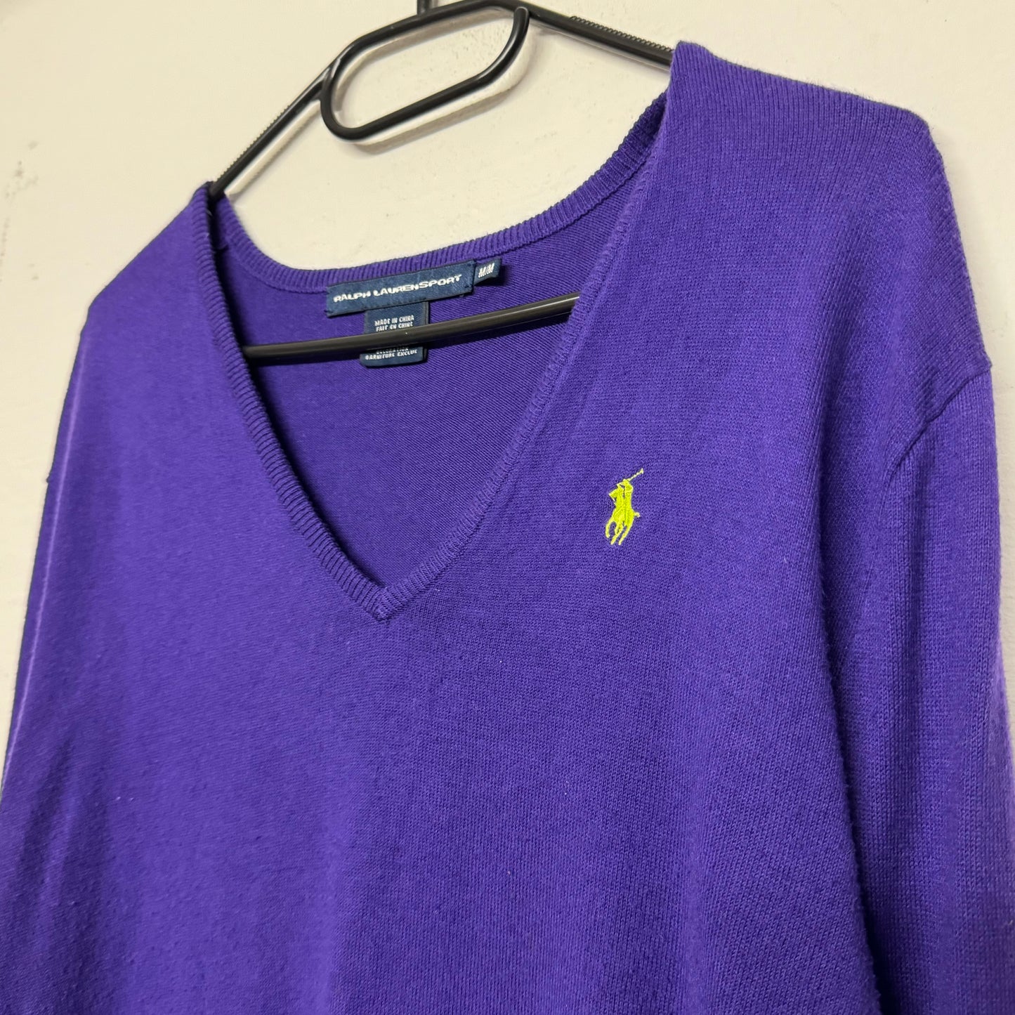 Ralph Lauren V-Neck Knit Sweater (M)