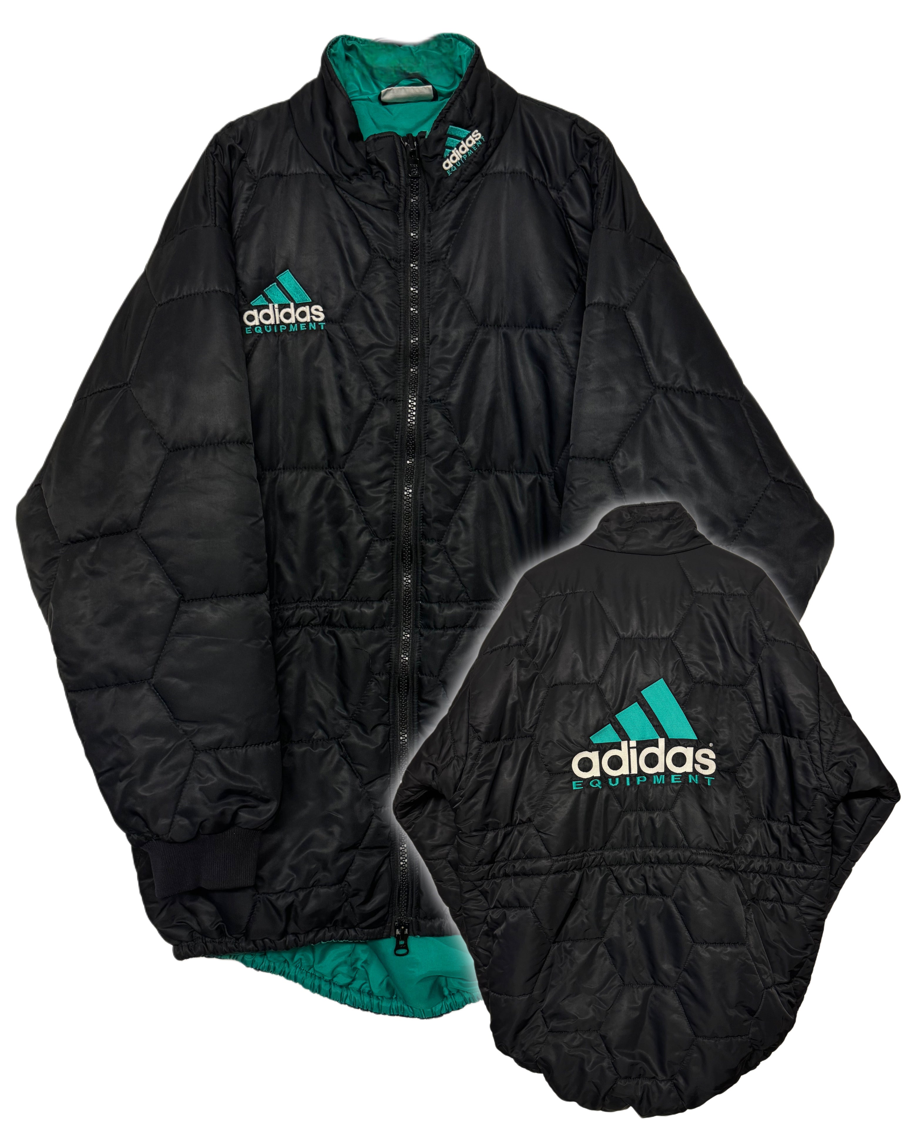 Adidas puffer jacket vintage best sale