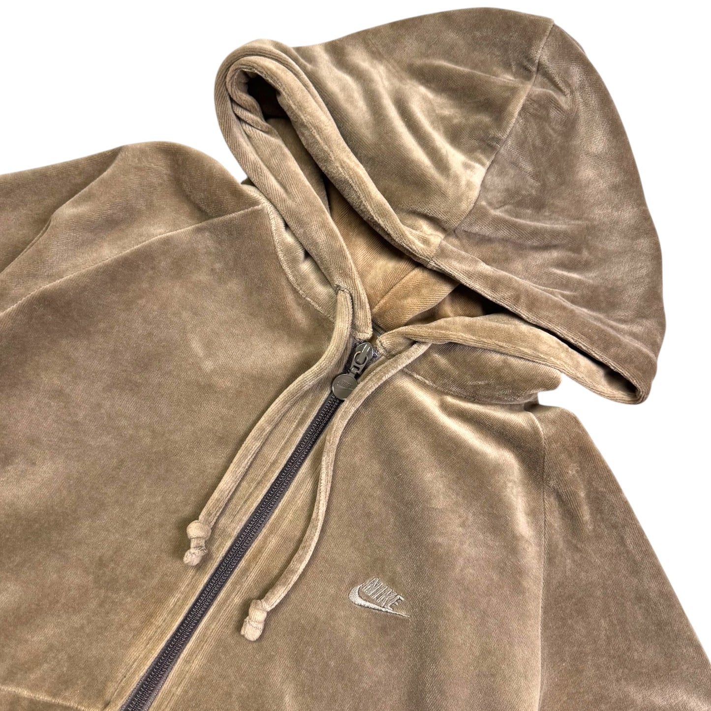 2000‘s Nike Velour Zip Hoodie Women‘s *rare (L)