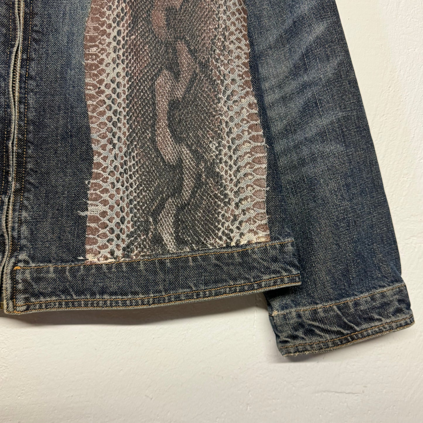 00‘s Just Cavalli Archive Denim Jacke *sehr selten (XS)