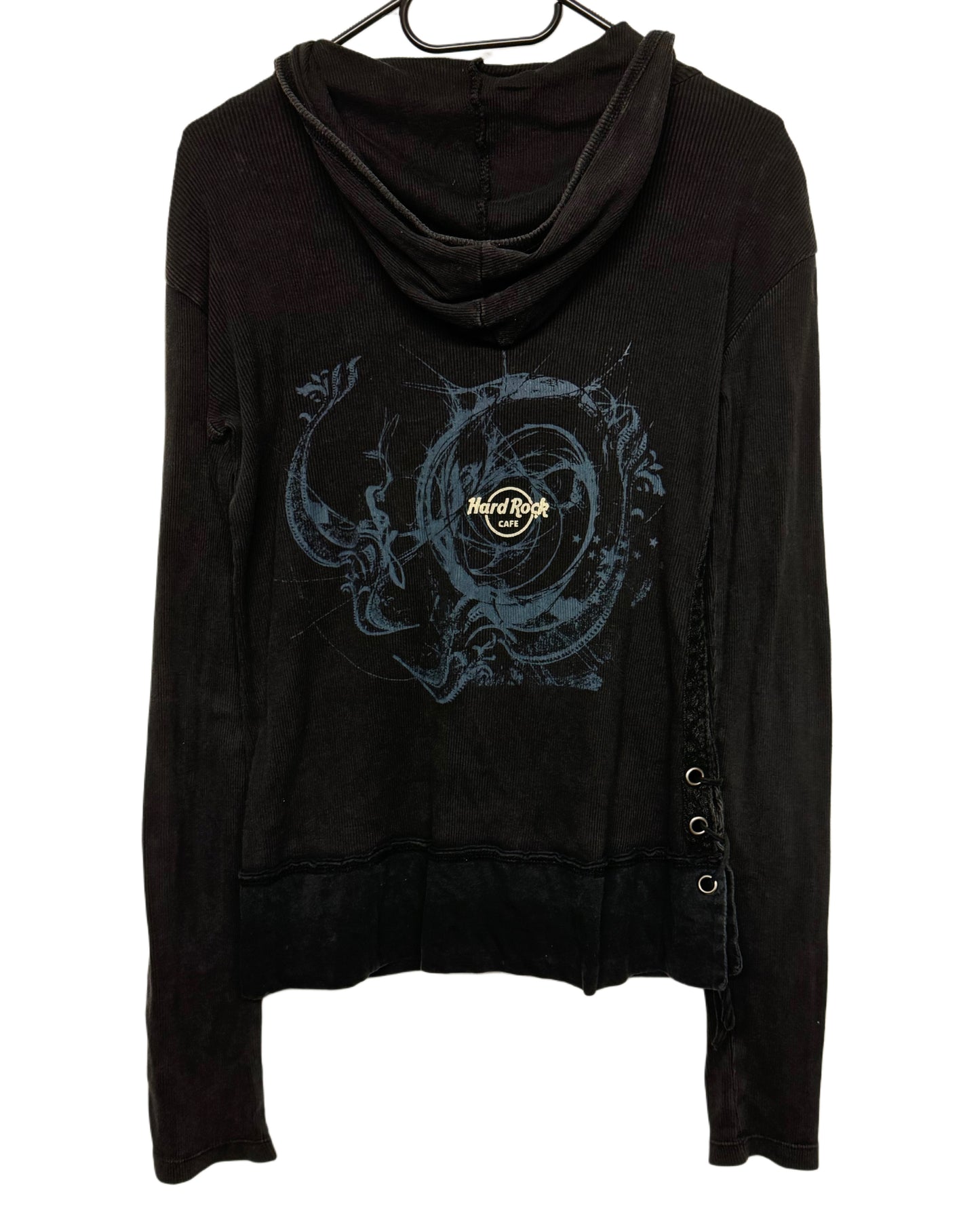 Y2K Hard Rock Zip Hoodie Women‘s *sehr selten (M)