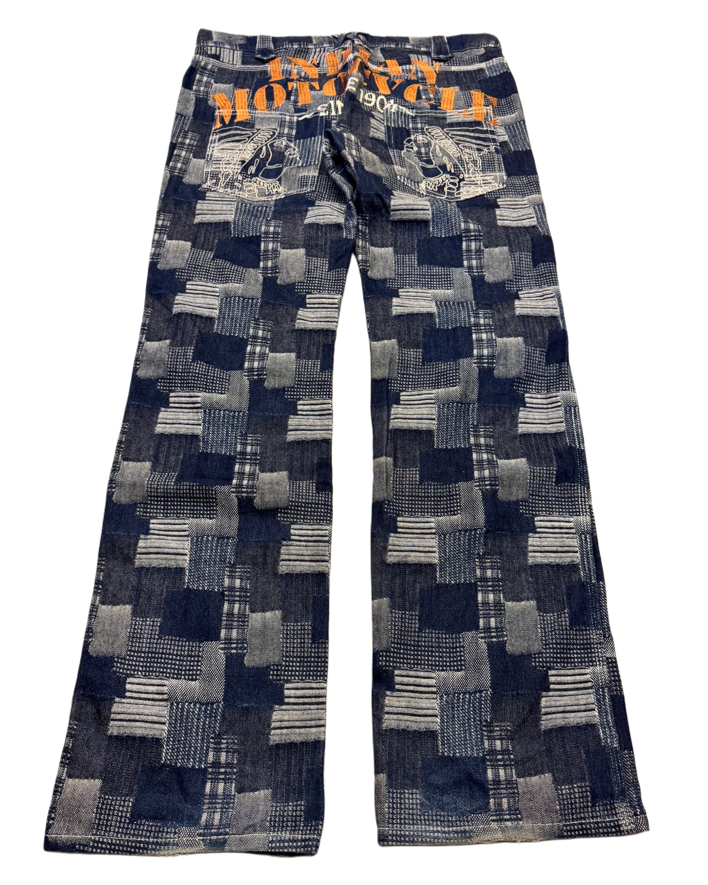 2000‘s Indian Motorcycle Baggy Jeans *very rare 36x34