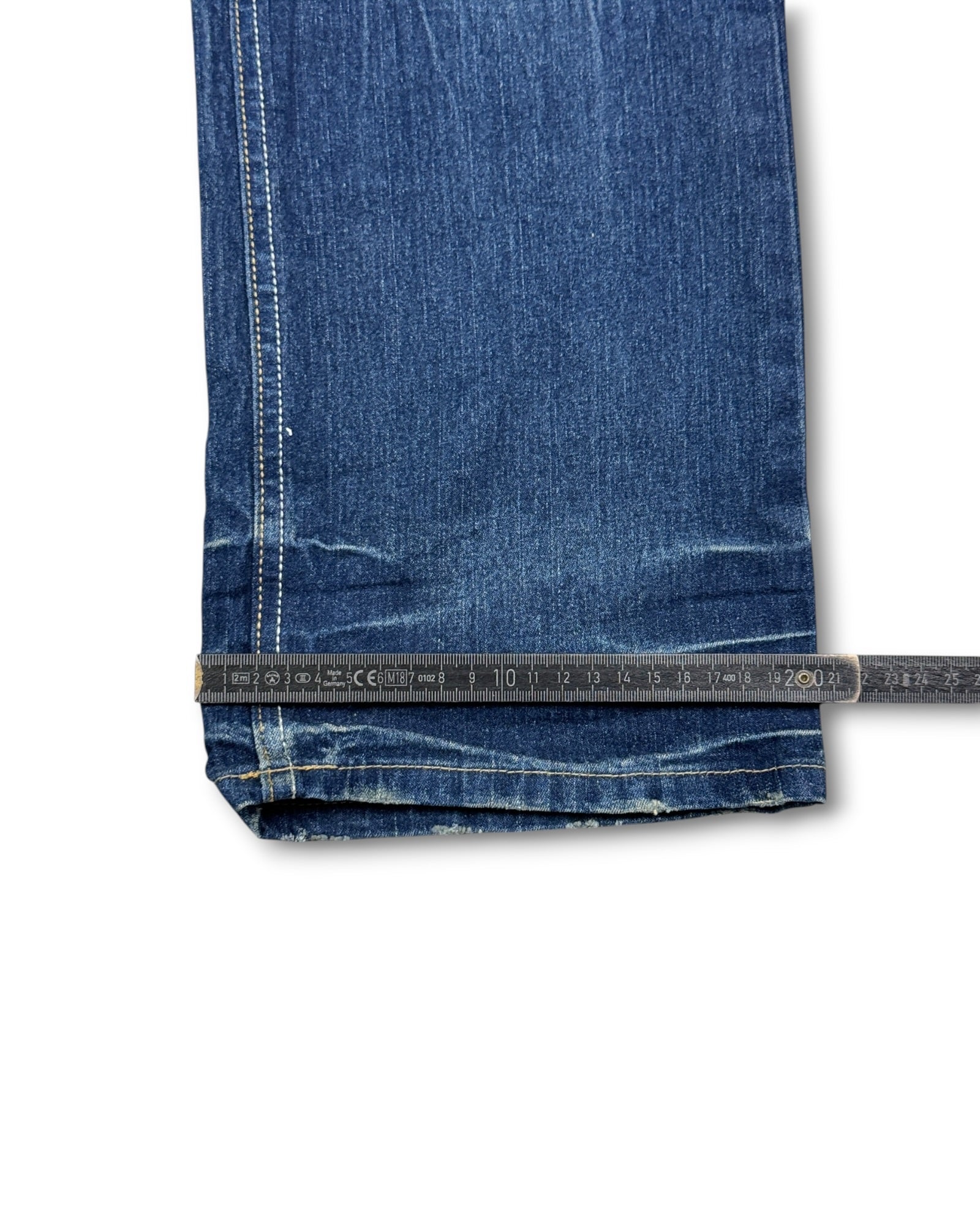2000's World-traveller Straight Jeans * 34x32 (L)