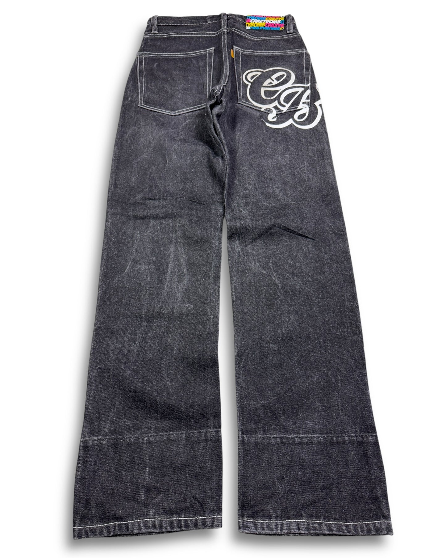 2000's Crazy Bomb Straight Jeans *very rare 28x32 (XS)