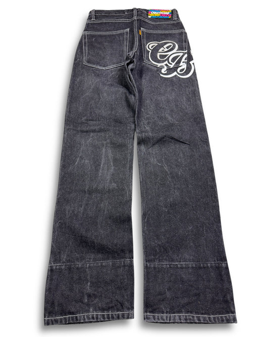 2000's Crazy Bomb Straight Jeans *very rare 28x32 (XS)