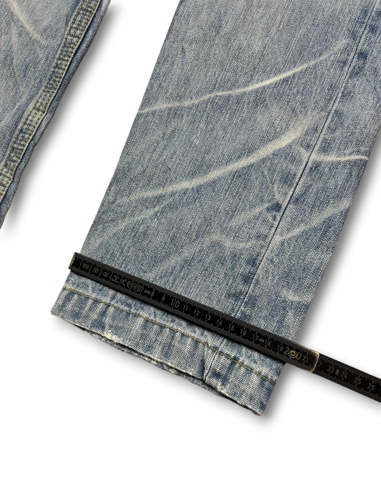 2000's Lolita Straight/Baggy Japanese Archive Jeans *very rare 30x28 (M)