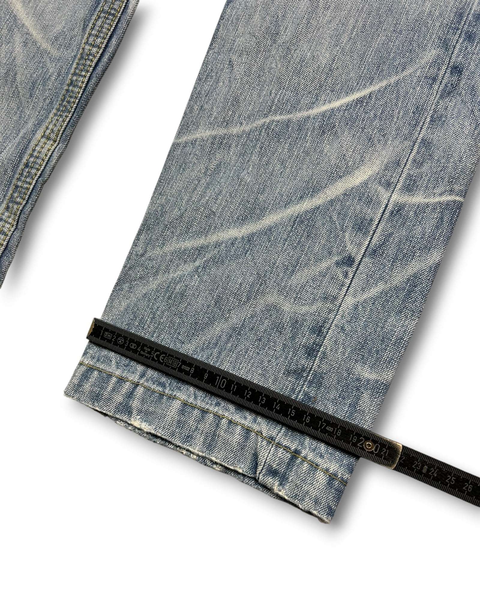 2000's Lolita Straight/Baggy Japanese Archive Jeans *very rare 30x28 (M)