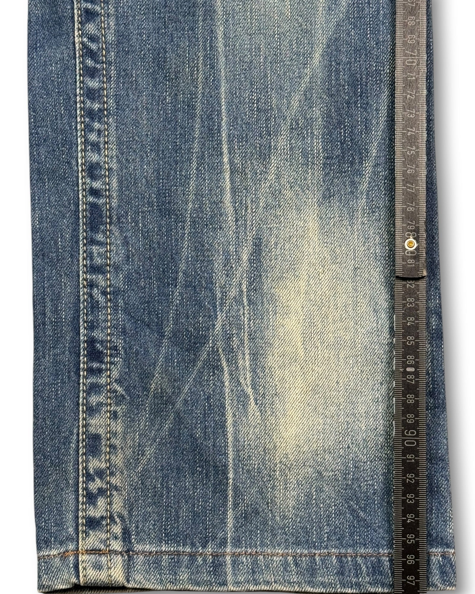 2000's B-jeans Straight/Baggy Japanese Archive Jeans *very rare 30x30 (M)