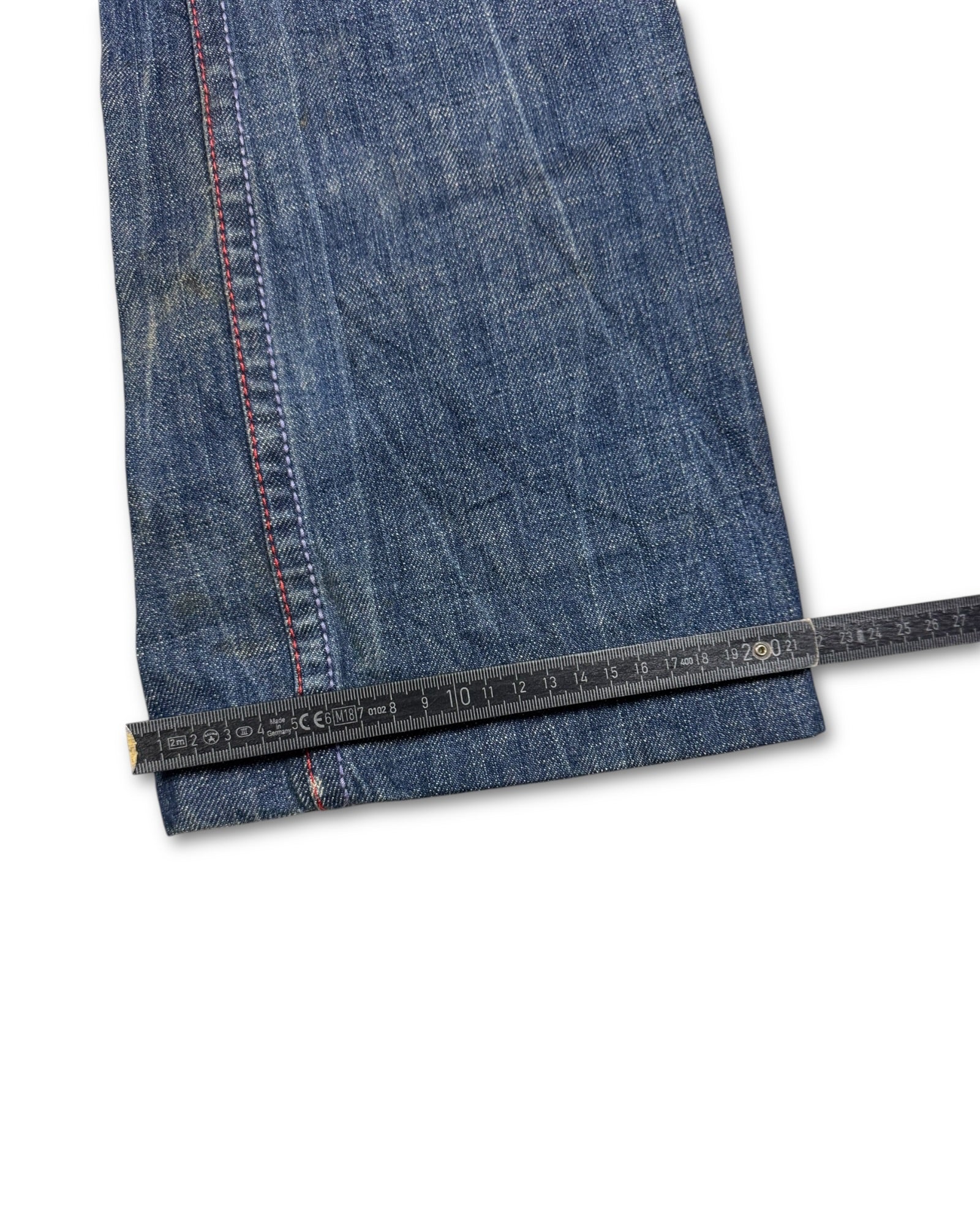 2000's Riobera Japanese Archive Low Waist/Flared Jeans Women's Women's *extremely rare 28x28 (S)