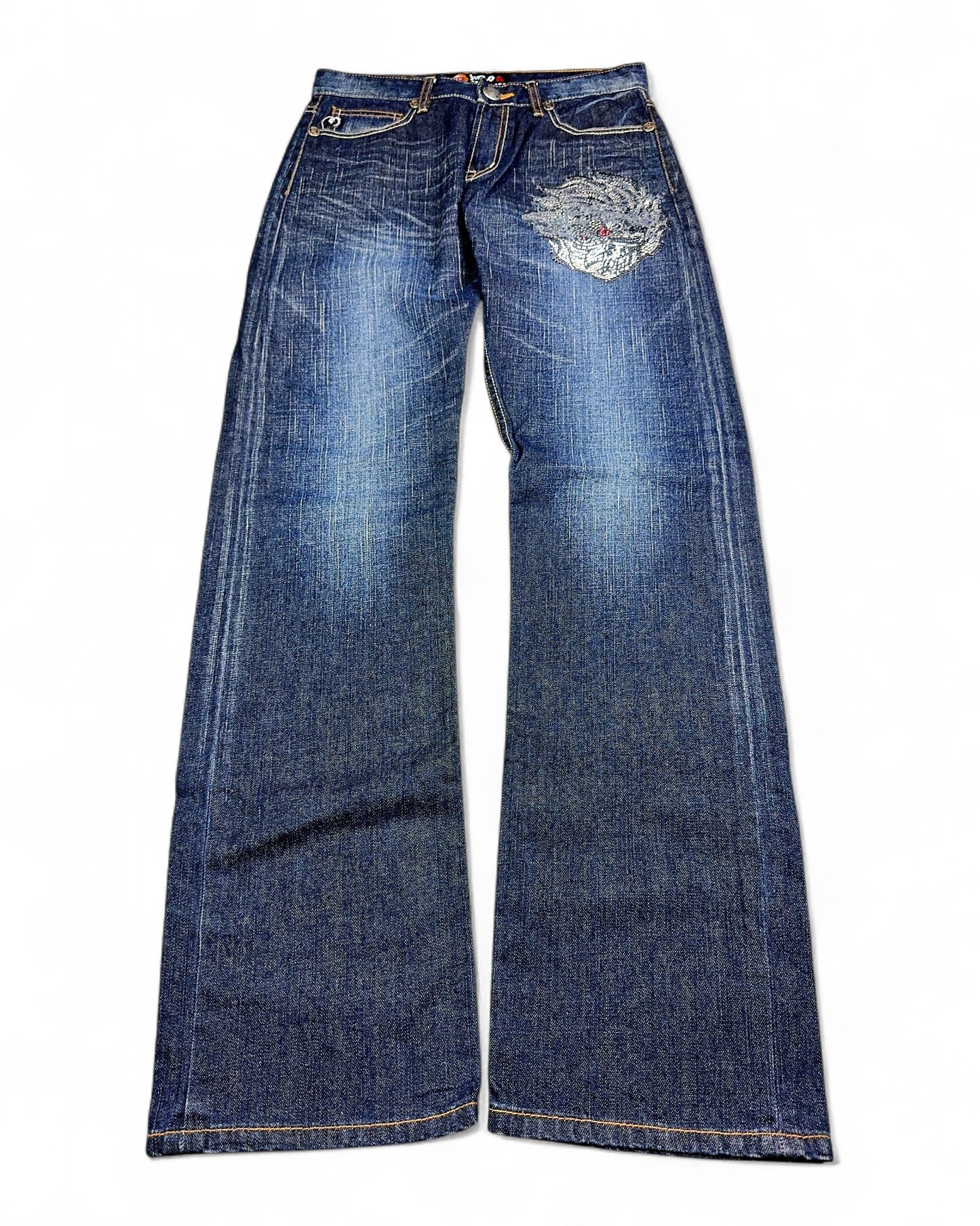 2000's Jizo Japanese Archive Straight/Baggy Jeans *very rare 30x34 (M)