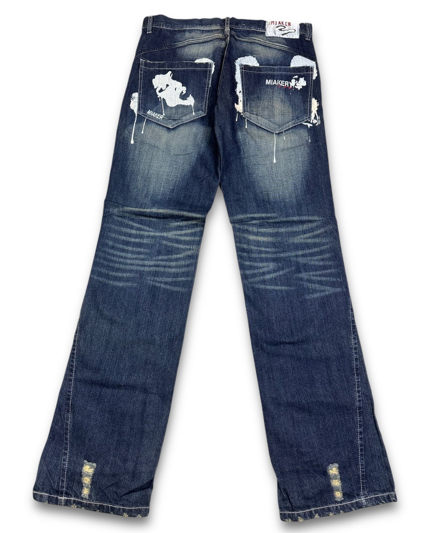 2000's Miaker Archive Straight/Baggy Jeans *very rare 34x34 (L)