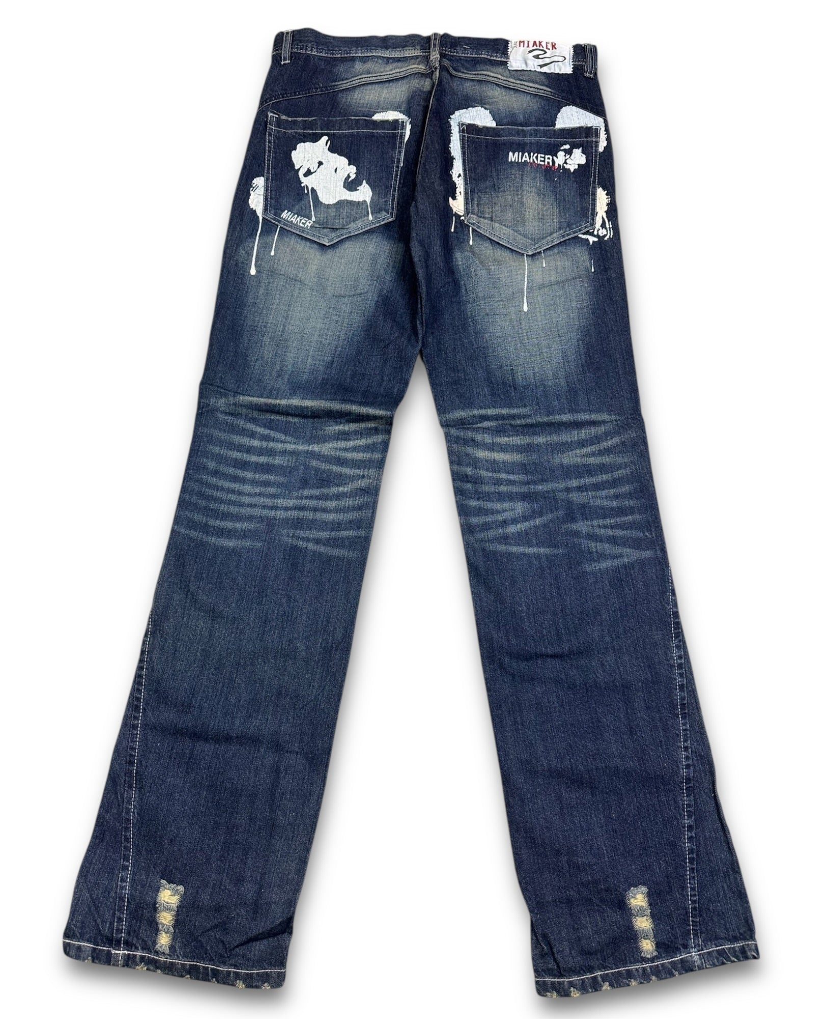 2000's Miaker Archive Straight/Baggy Jeans *very rare 34x34 (L)
