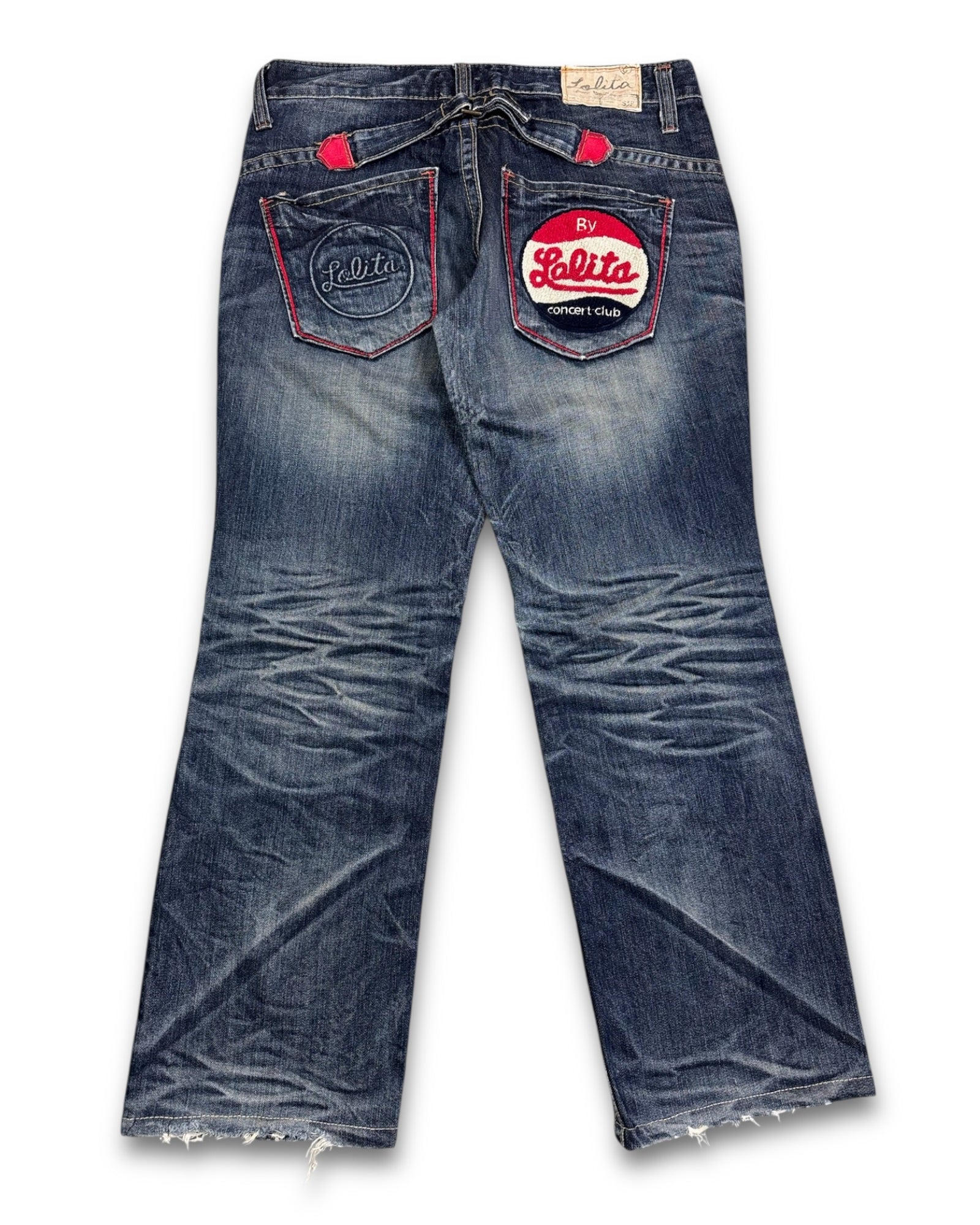 2000's Lolita Japanese Archive Jeans Women's *very rare 30x28 (M)