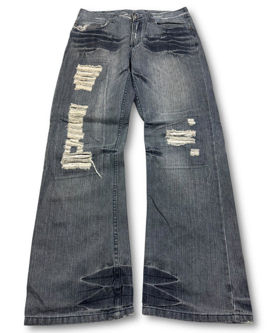 2000's Point Loma Straight/Baggy Japanese Archive Jeans *very rare 32x32 (M)