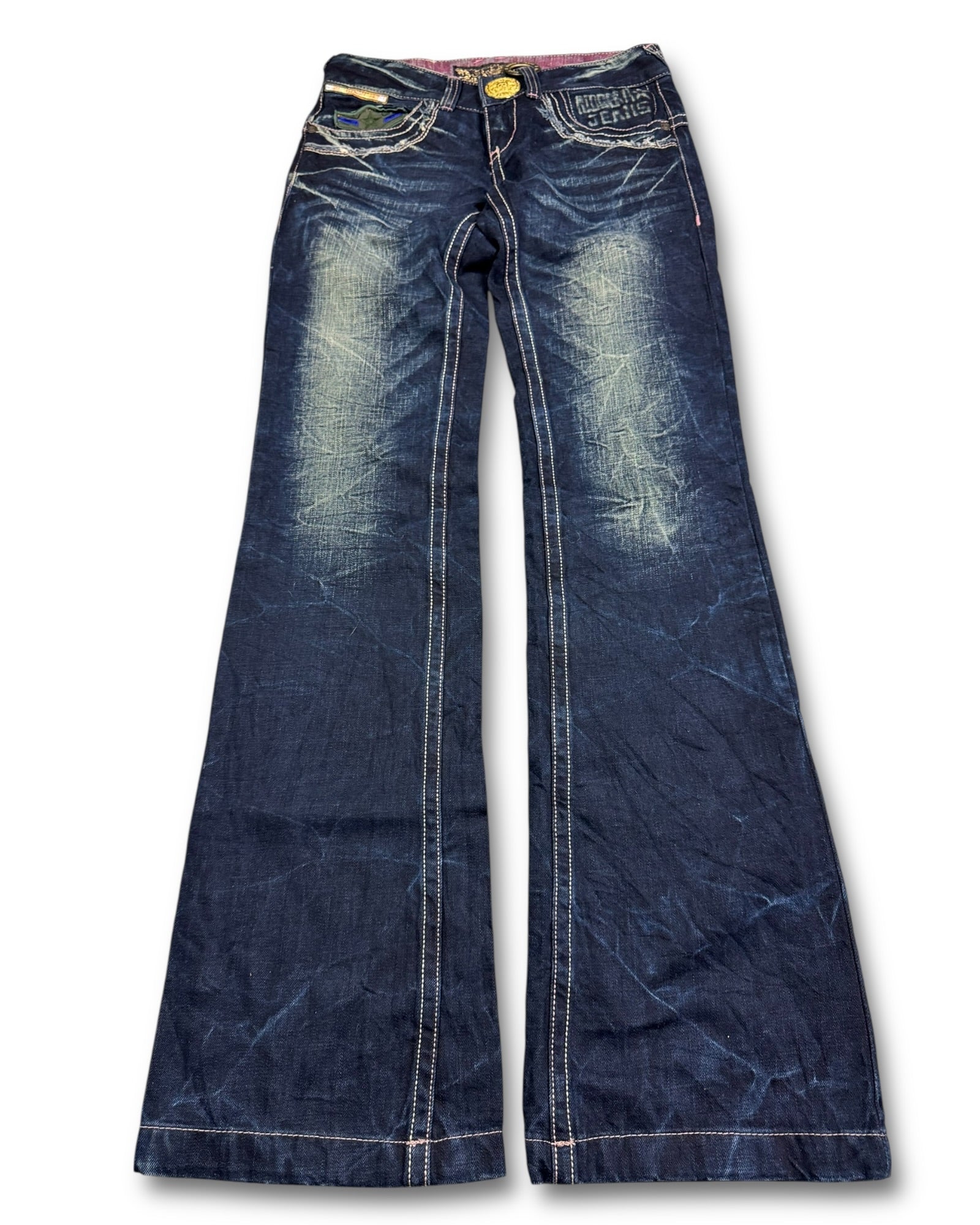 2000's Riobera Low Waist/Bootcut Japanese Archive Jeans Women's *extremely rare 30x30 (M)