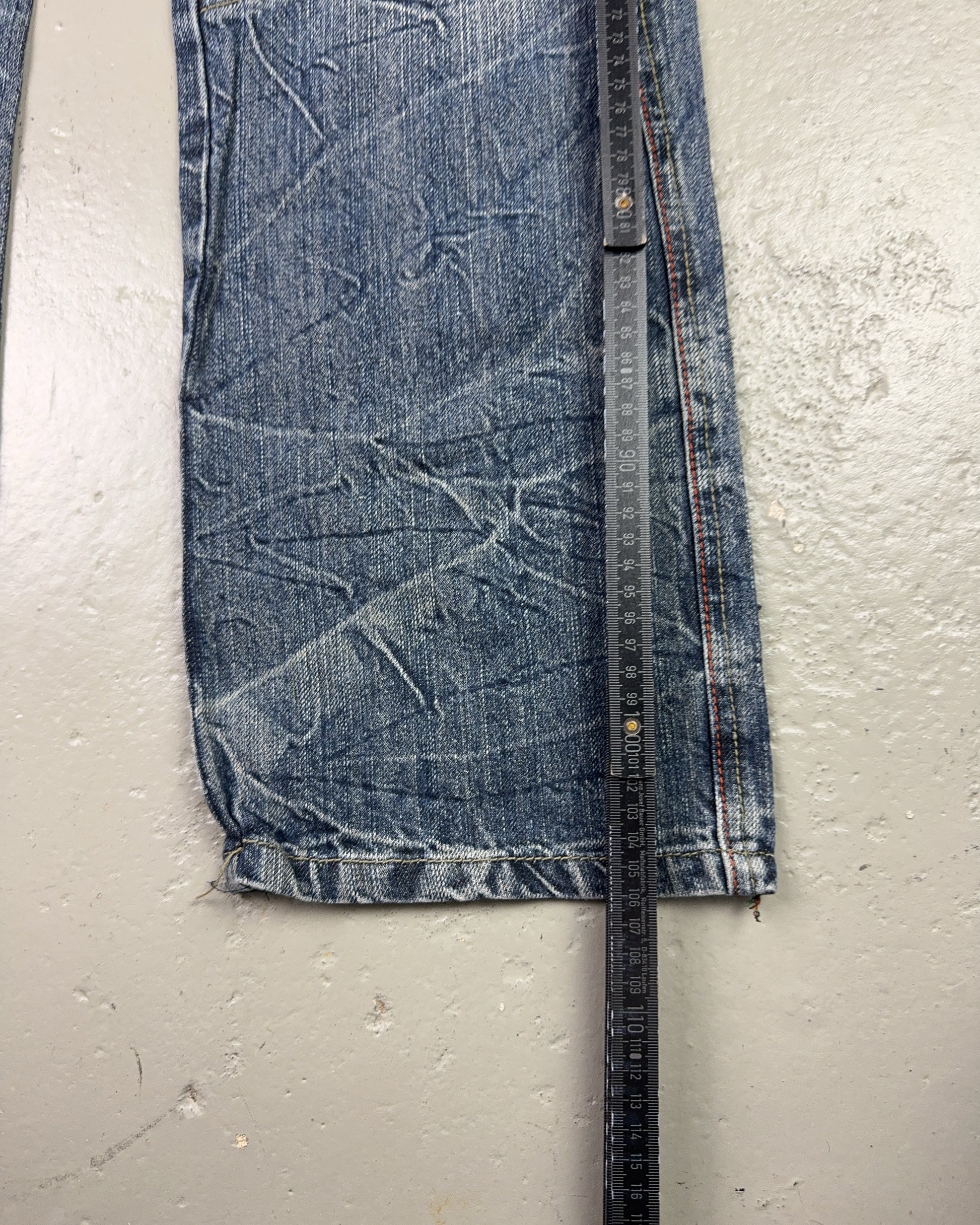 2000's Eightmun Japanese Archive Straight/Baggy Jeans *very rare 30x32 (M)