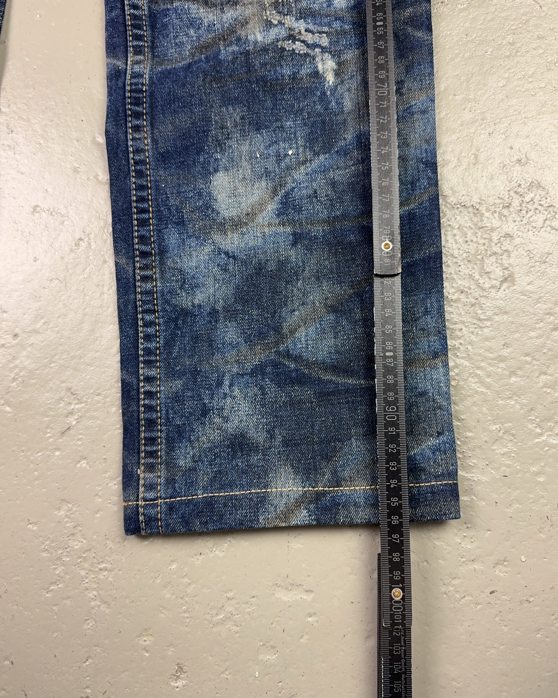 2000's Cloud7 Japanese Archive Straight Jeans *very rare 34x28 (L)