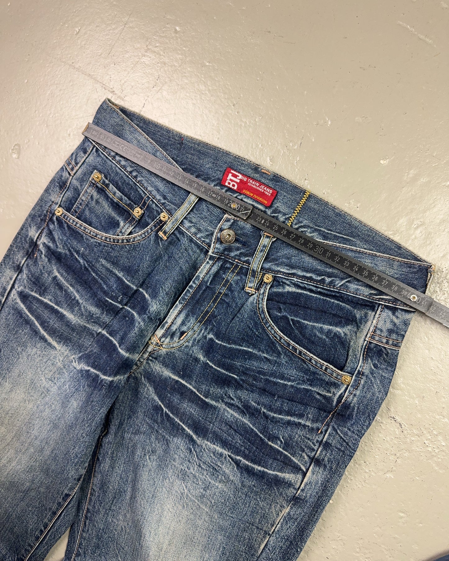 2000's Btj Japanese Archive Straight Jeans *very rare 30x34 (M)