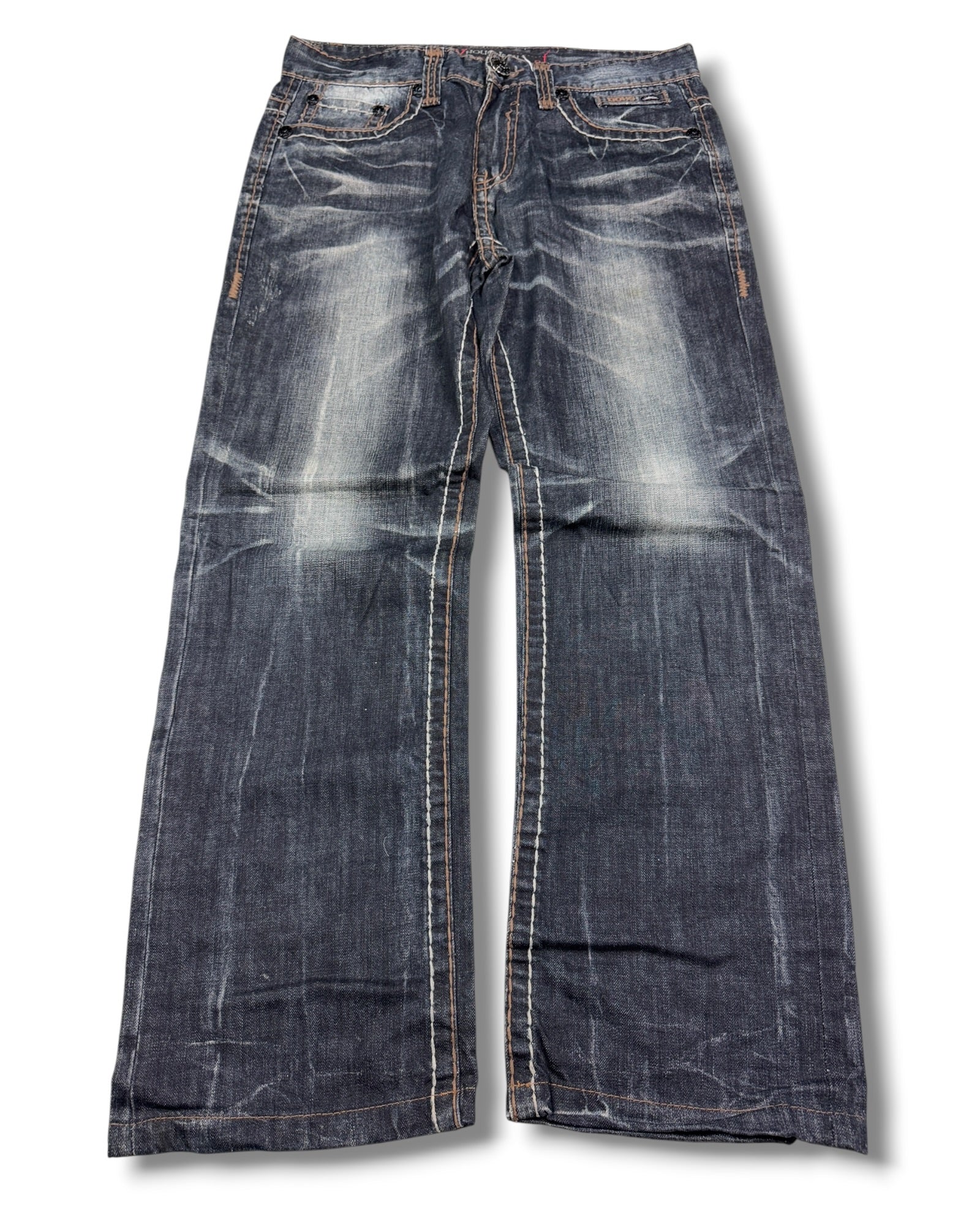 2000's V Holic Jean Straight/Baggy Pants *rare 32x30 (M)
