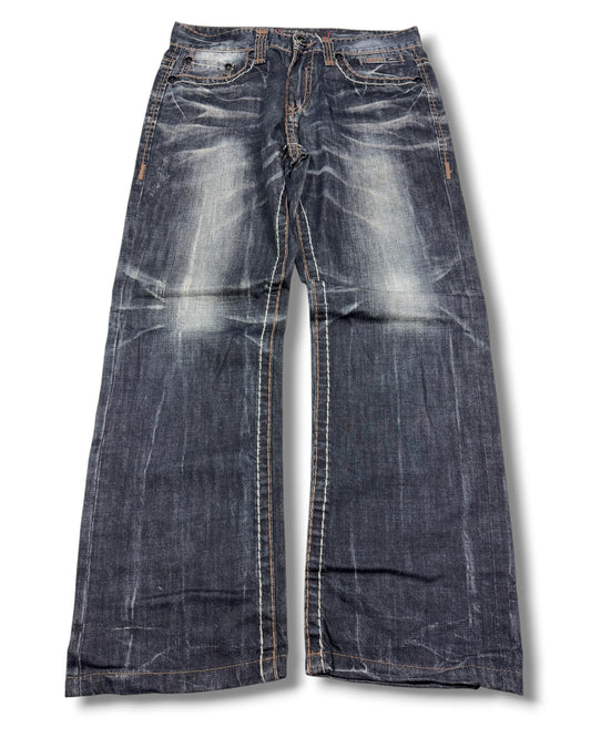 2000's V Holic Jean Straight/Baggy Pants *rare 32x30 (M)