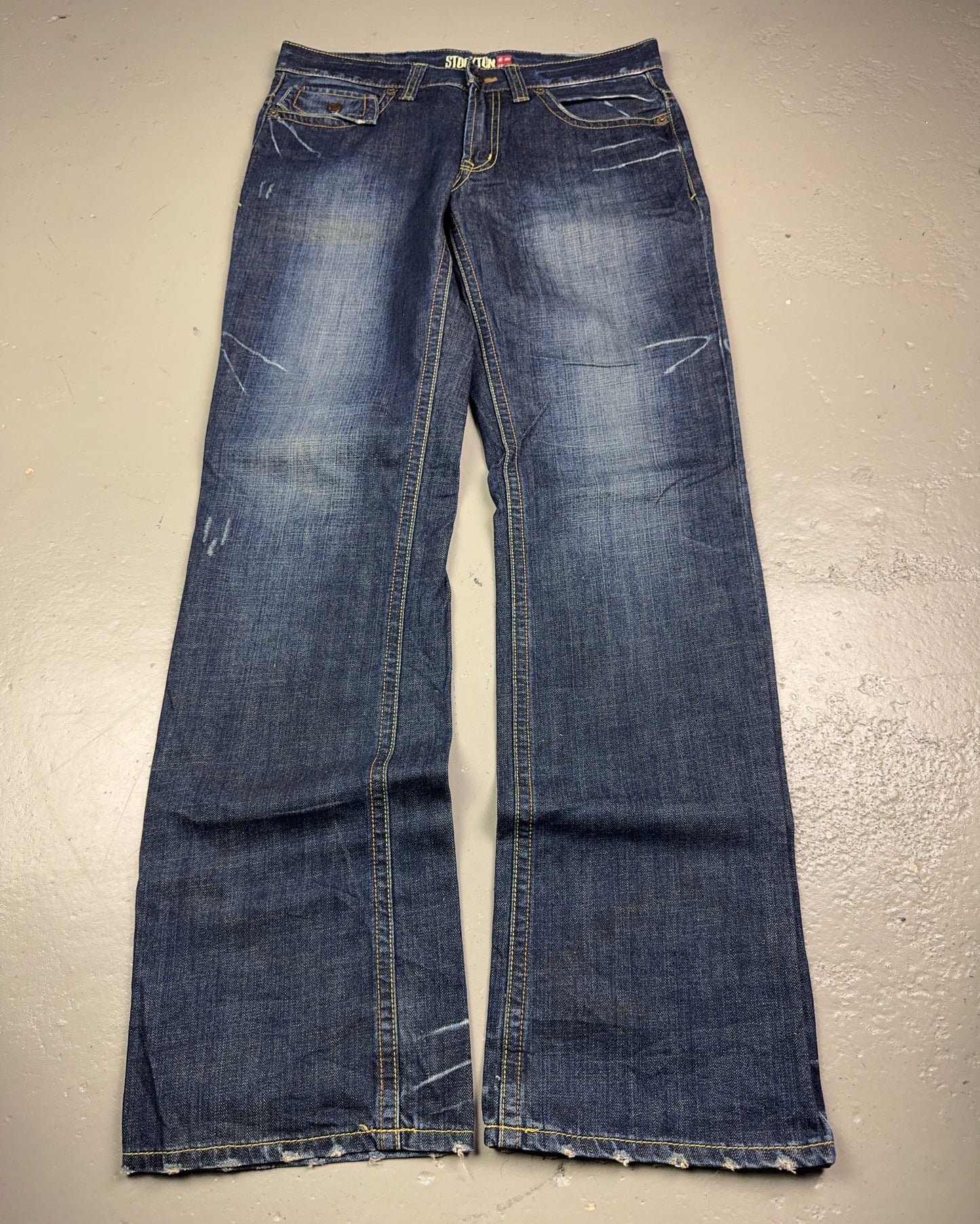 2000's Stockton Japanese Archive Straight/Baggy Jeans *very rare 32x32 (M)