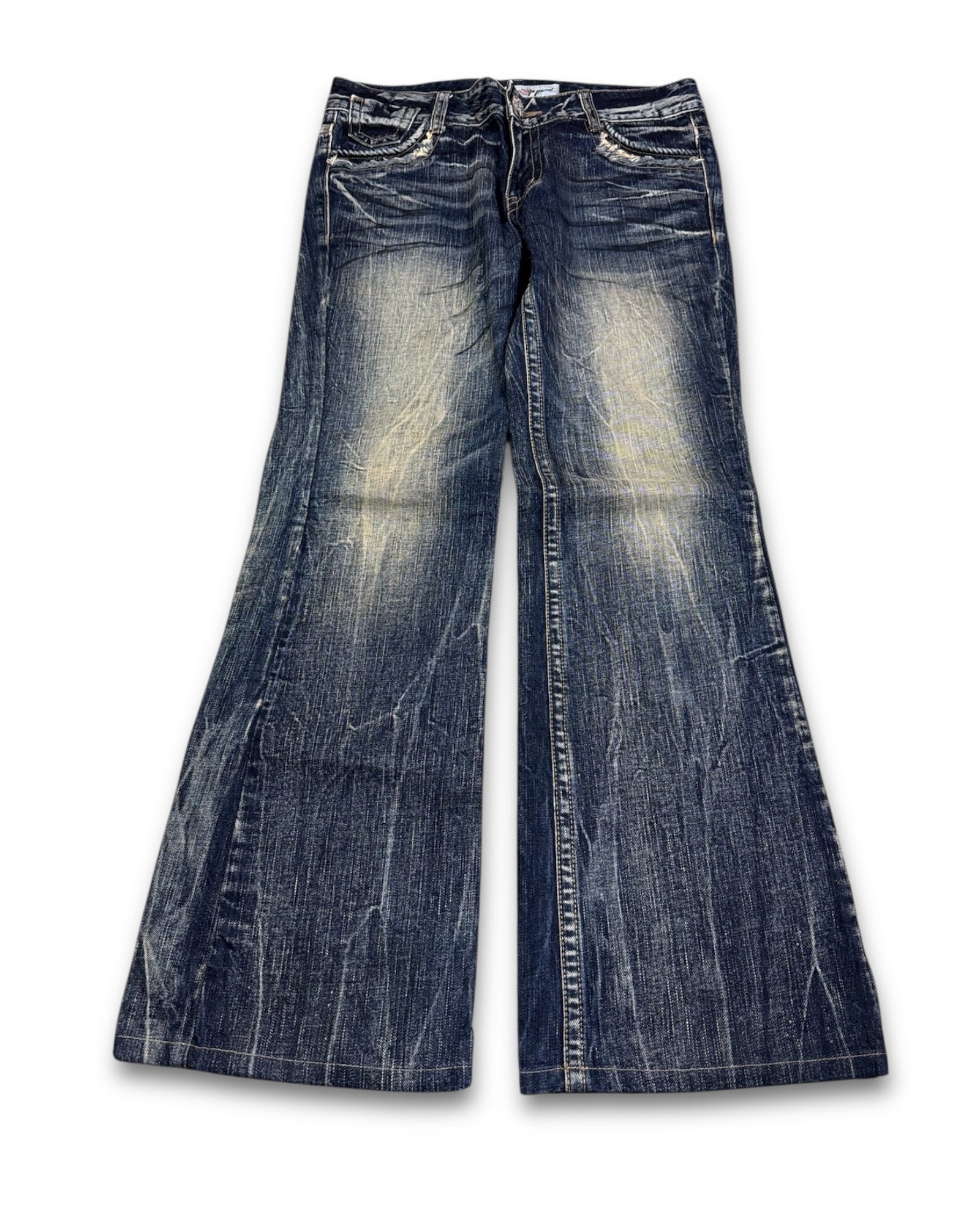 2000's Grasshopper Low Waist/Flared Japanese Archive Jeans Women's *extremely rare 30x30 (M)