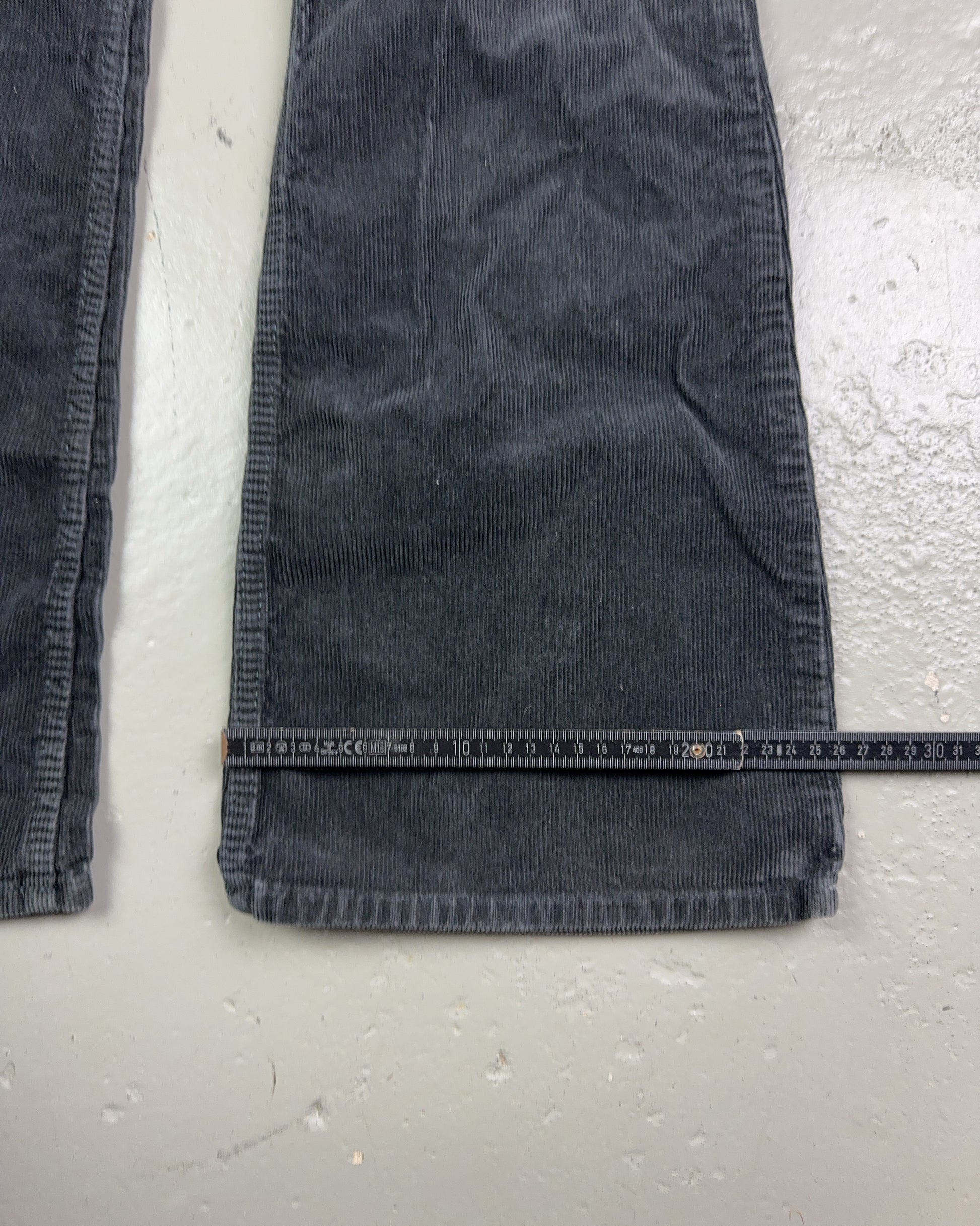 1990's Big Blue Bootcut Pants *very rare 30x34 (M)