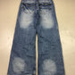 2000's Blue Ocean Jean Company Japanese Baggy Jeans *rare 32x32 (M)