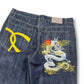 2000's Nanu Japanese Baggy Jeans *rare 34x34 (L)