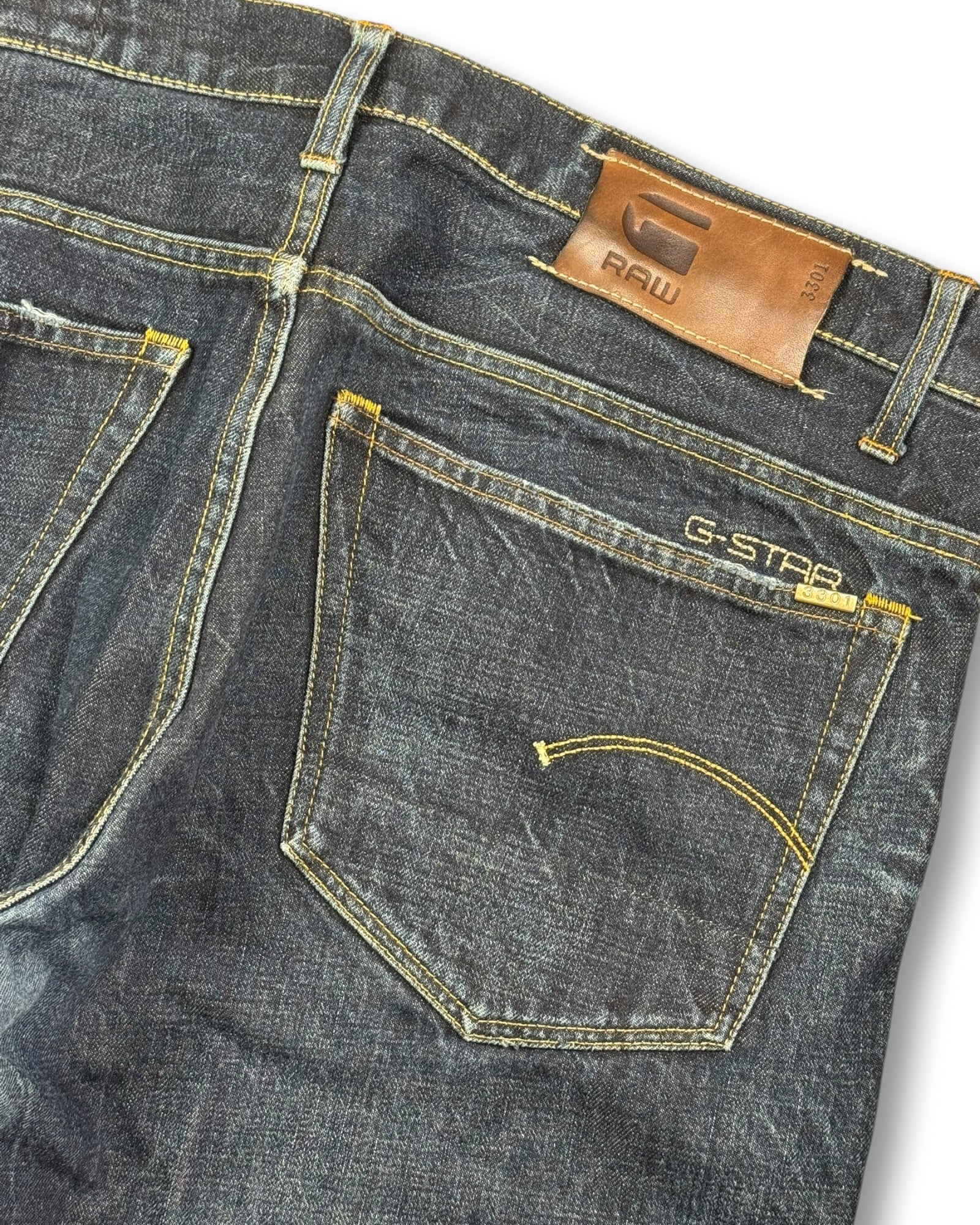 2000's G-star Raw Straight Jeans * 38x32 (XL)