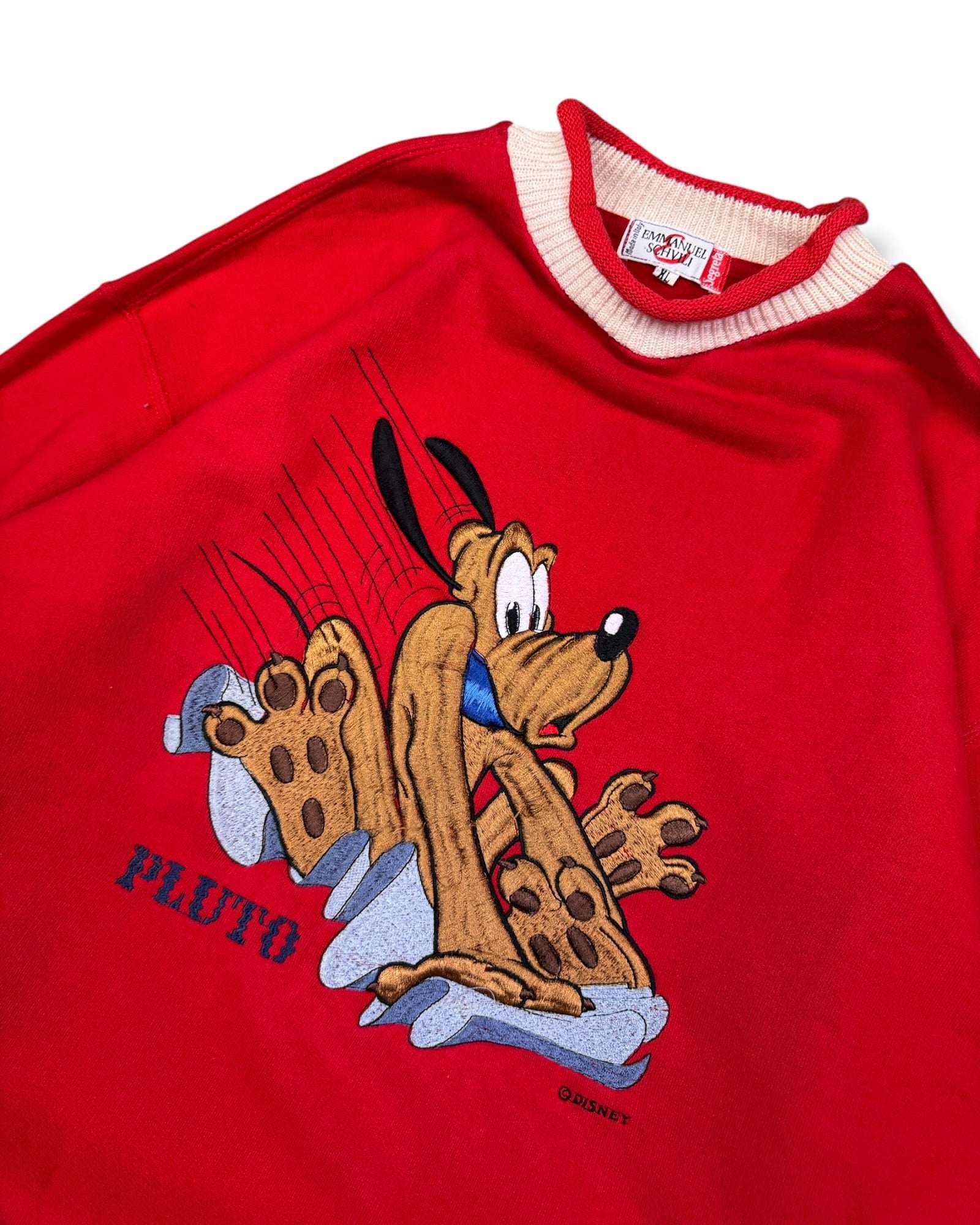 1990's Emanuel Schvili Archive Disney Goofy Sweater *extremely rare (XL)