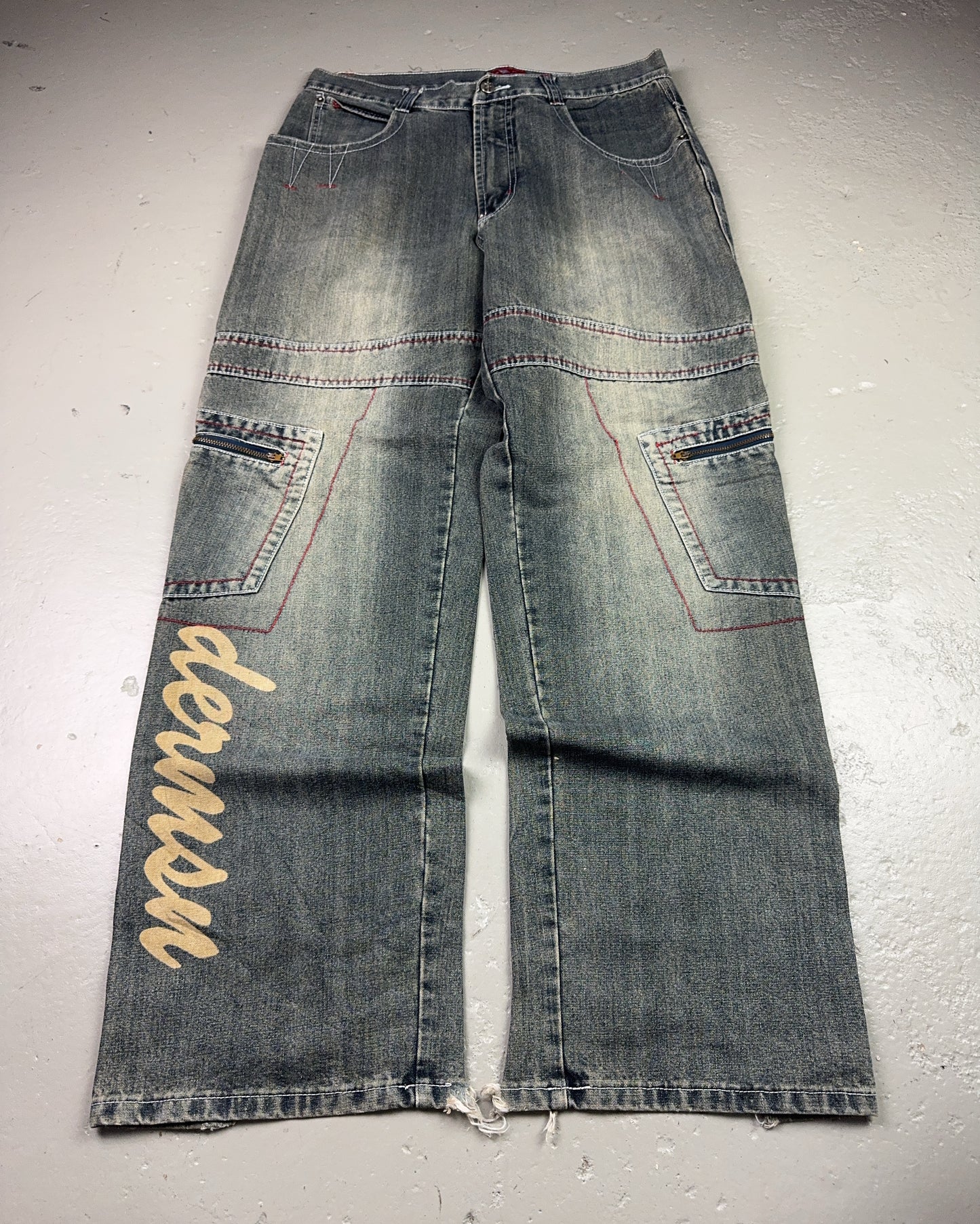 2000's Dermson Baggy Jeans *rare 34x34 (L)