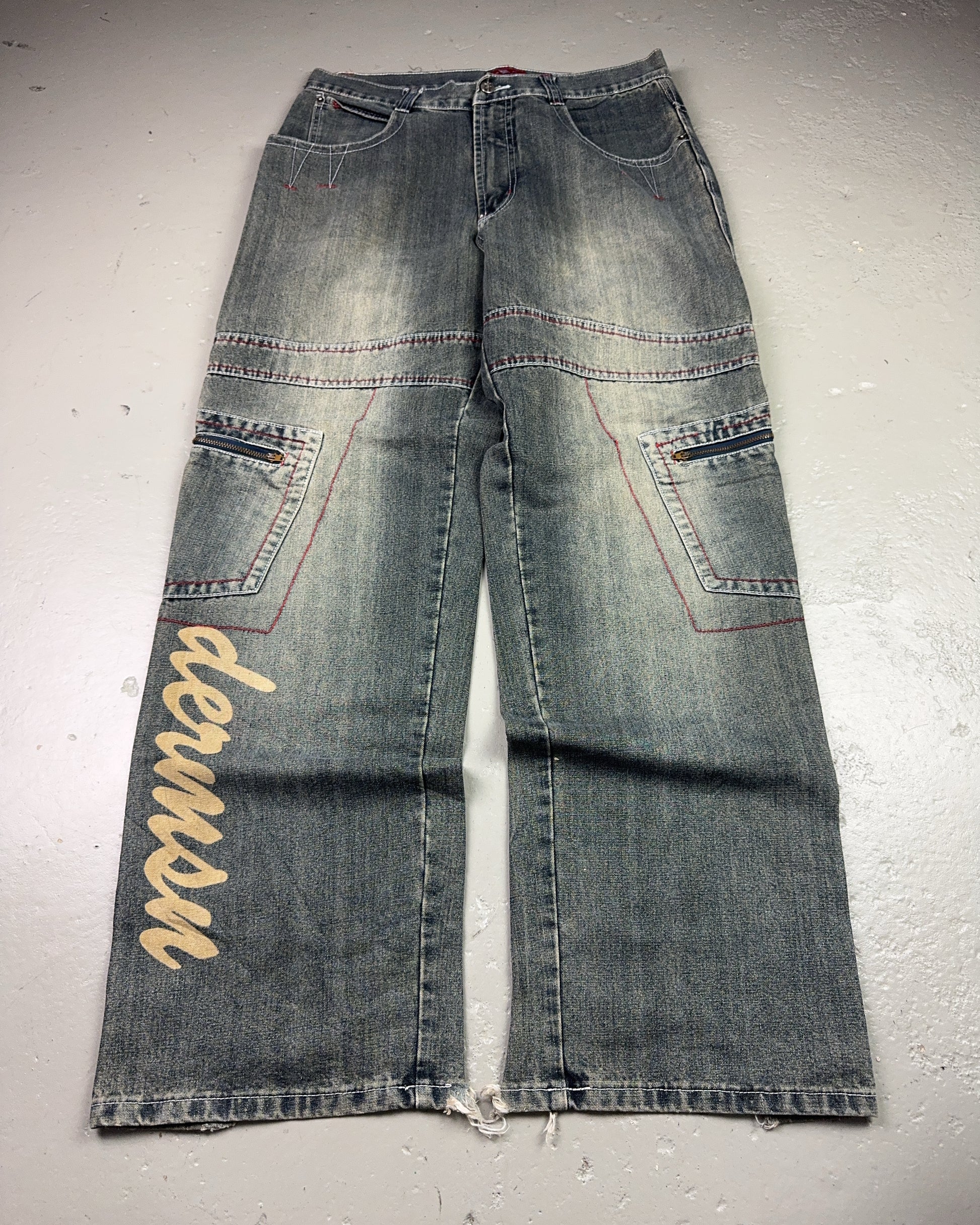 2000's Dermson Baggy Jeans *rare 34x34 (L)