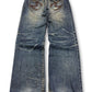 2000's Osaka Big Train Straight/Baggy Japanese Archive Jeans *very rare 32x30 (M)