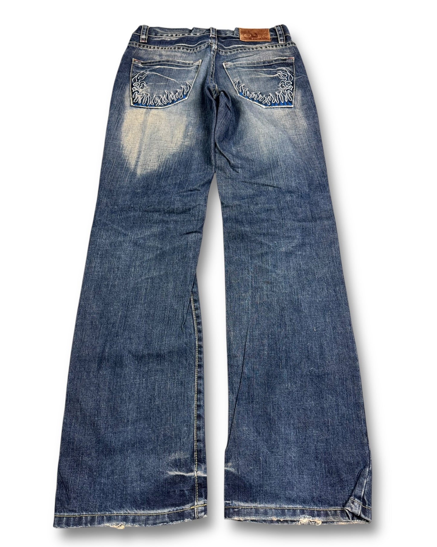 2000's Stockton Straight/Baggy Japanese Jeans *very rare 30x32 (M)