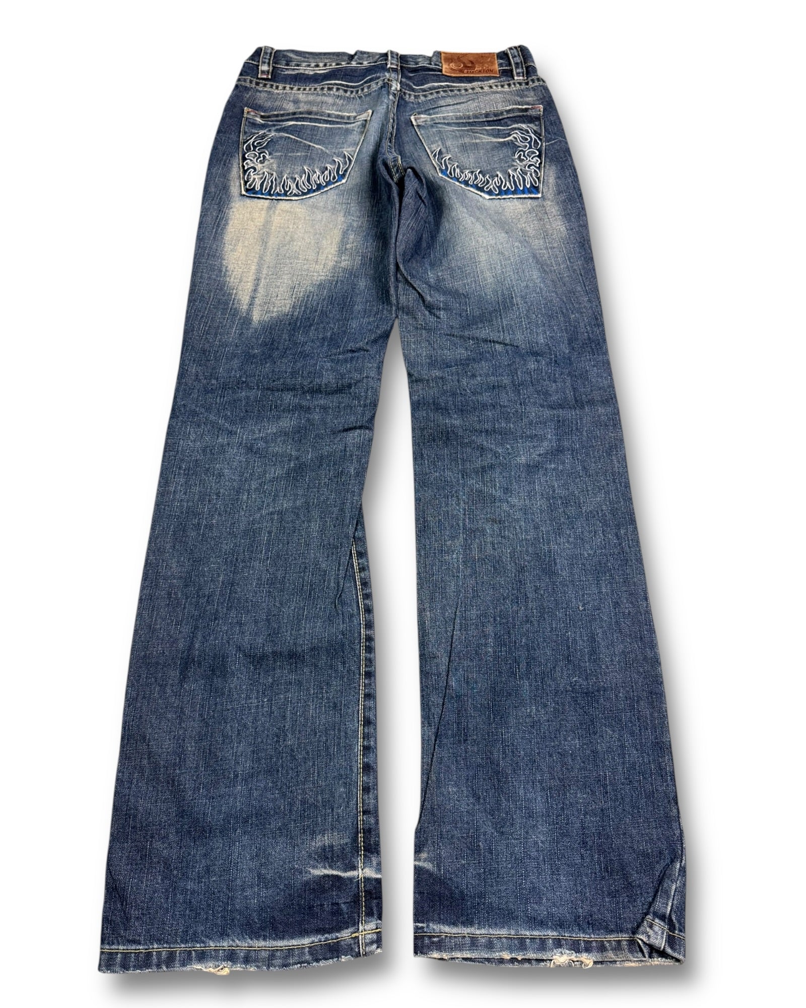 2000's Stockton Straight/Baggy Japanese Jeans *very rare 30x32 (M)