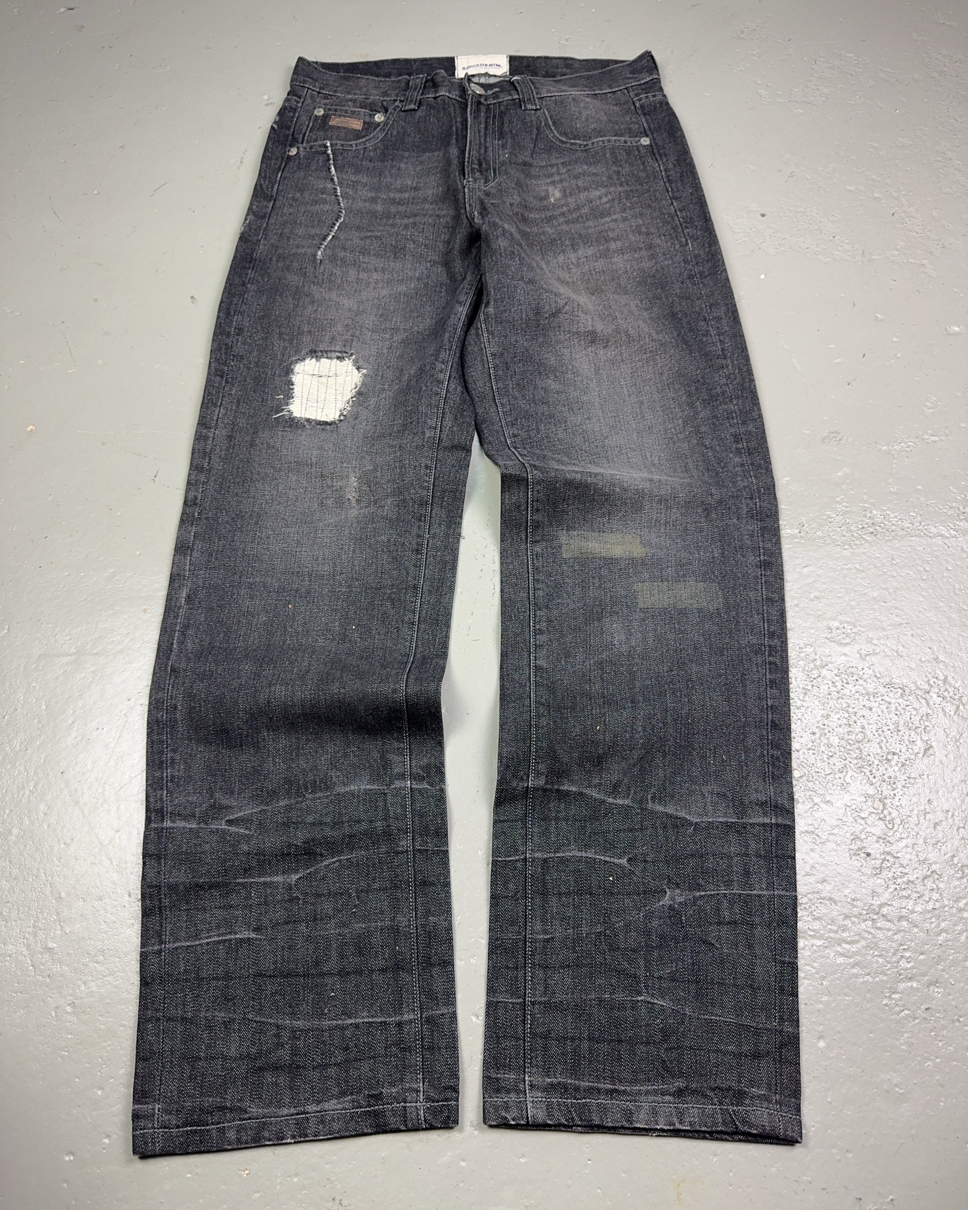 2000's Squad Japanese Straight/Baggy Jeans *rare 32x32 (M)