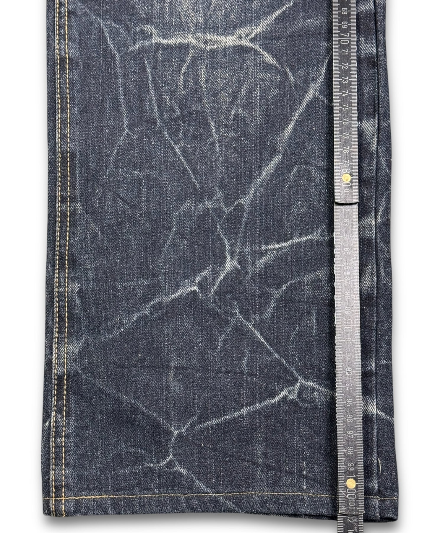 2000's Nylaus Straight/Baggy Japanese Jeans *rare 31x30 (M)