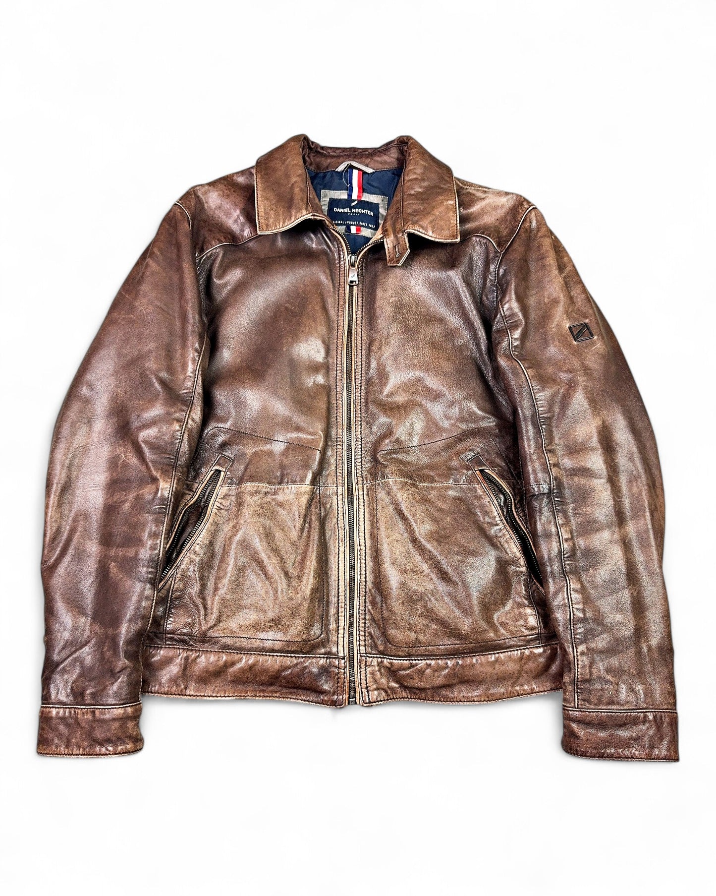 2000's Daniel Hechter Leather Jacket *rare (L)