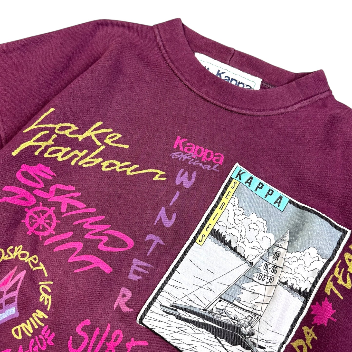 1980‘s Kappa Surf Sweater made in Italy *very rare (L)